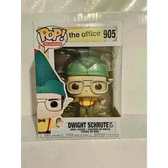 Funko Pop! Television - Dwight Schrute as Elf #905 - The Office - Picture 1 of 7